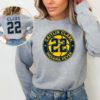 Caitlin Clark 22 Indiana Basketball Youth and Adult Unisex Sweatshirt 2 Sides